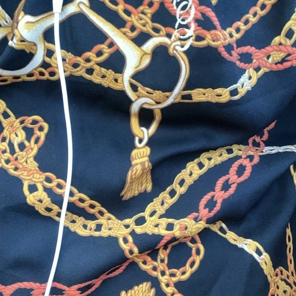 Worthington Women  Chain Link chiffon Blouse - Picture 5 of 8